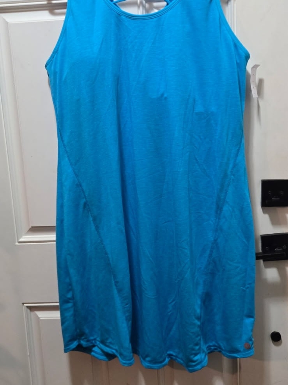 NWT Lane Bryant LIVI Active Blue Strappy Back Dress - Size 22